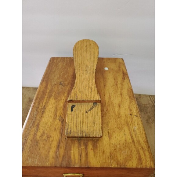 Vintage GRIFFIN SHINEMASTER Shoe Shine Box working latch - Picture 2 of 11